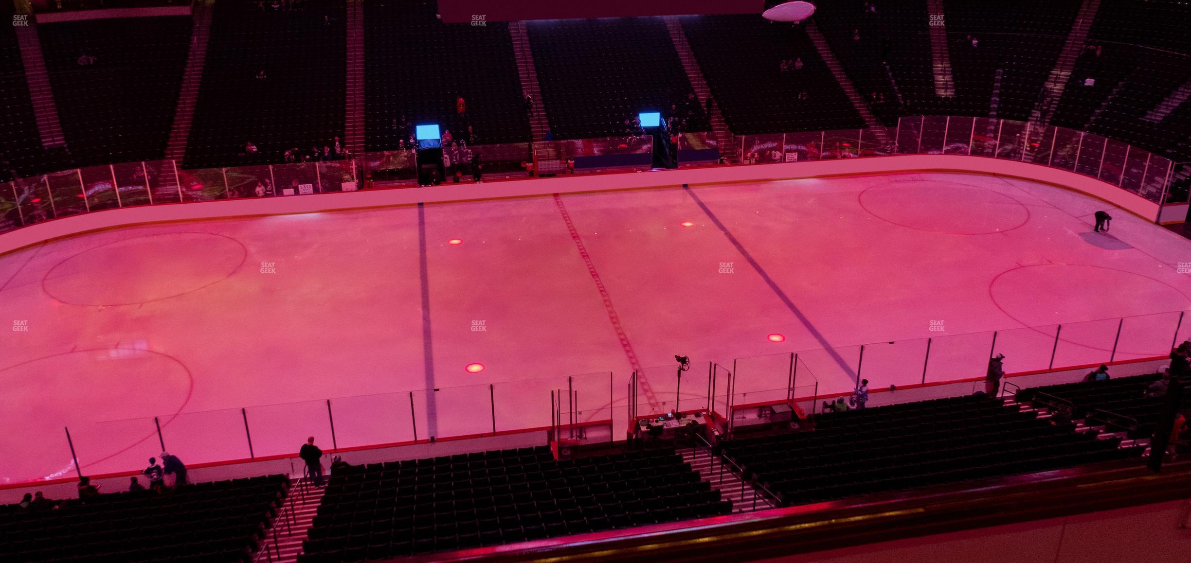 Seating view for Xcel Energy Center Section Club 7