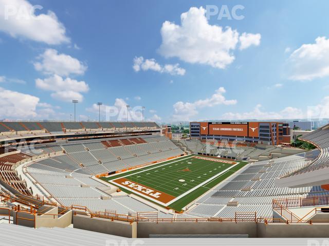 Seating view for Darrell K Royal - Texas Memorial Stadium Section 111