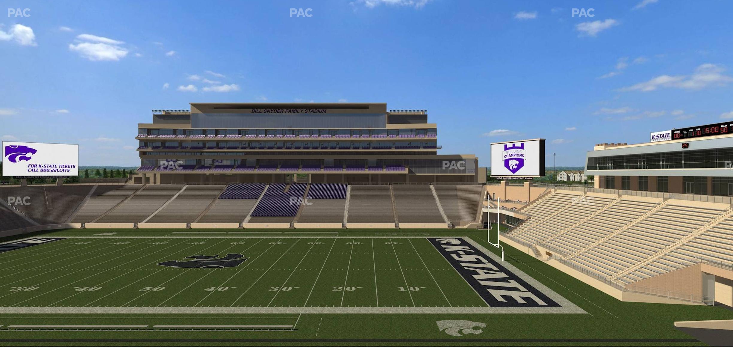 Seating view for Bill Snyder Family Stadium Section 230