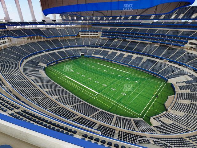 Seating view for SoFi Stadium Section 421