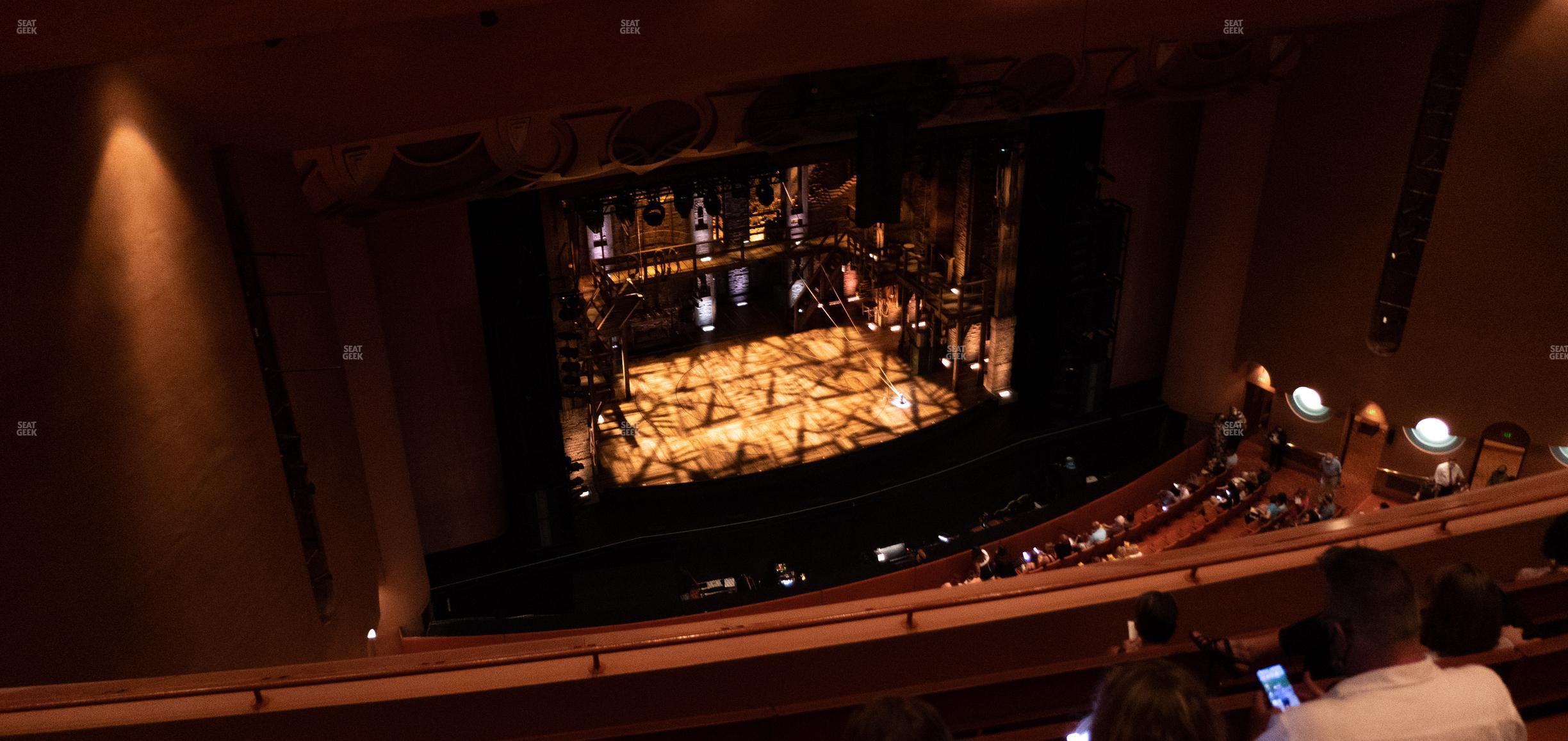 Seating view for ASU Gammage Auditorium Section Balcony D 1