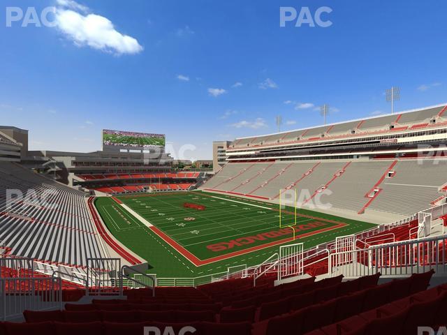 Seating view for Razorback Stadium Section 236