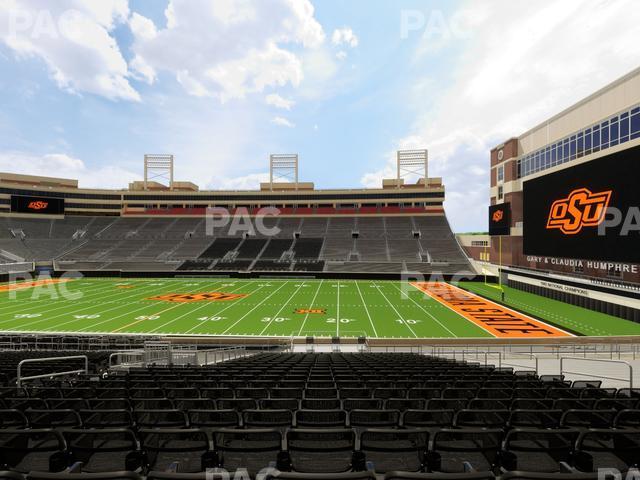 Seating view for Boone Pickens Stadium Section 104