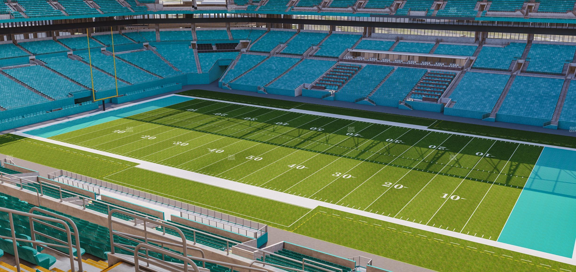 Seating view for Hard Rock Stadium Section 314