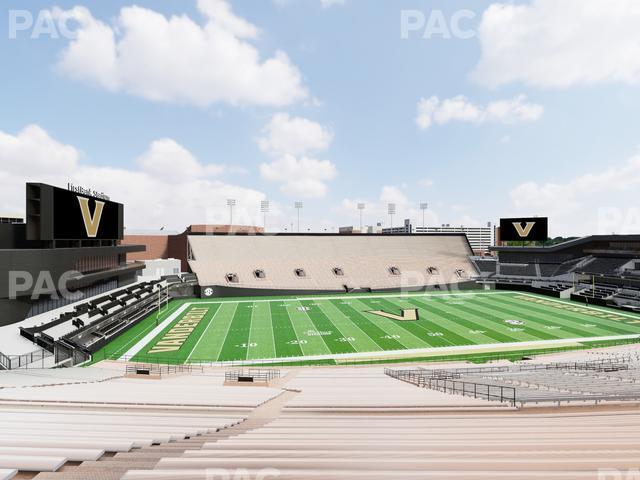 Seating view for FirstBank Stadium Section B