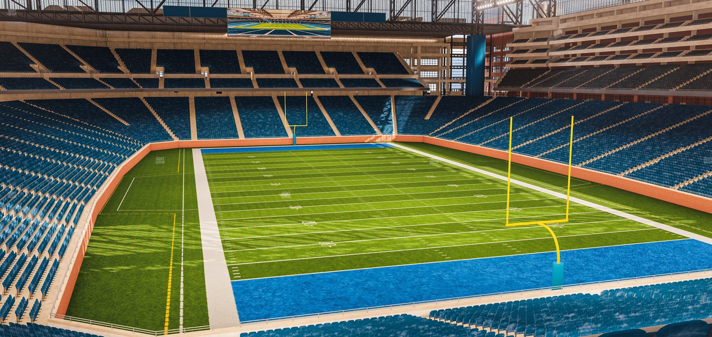 Seating view for Ford Field Section 241