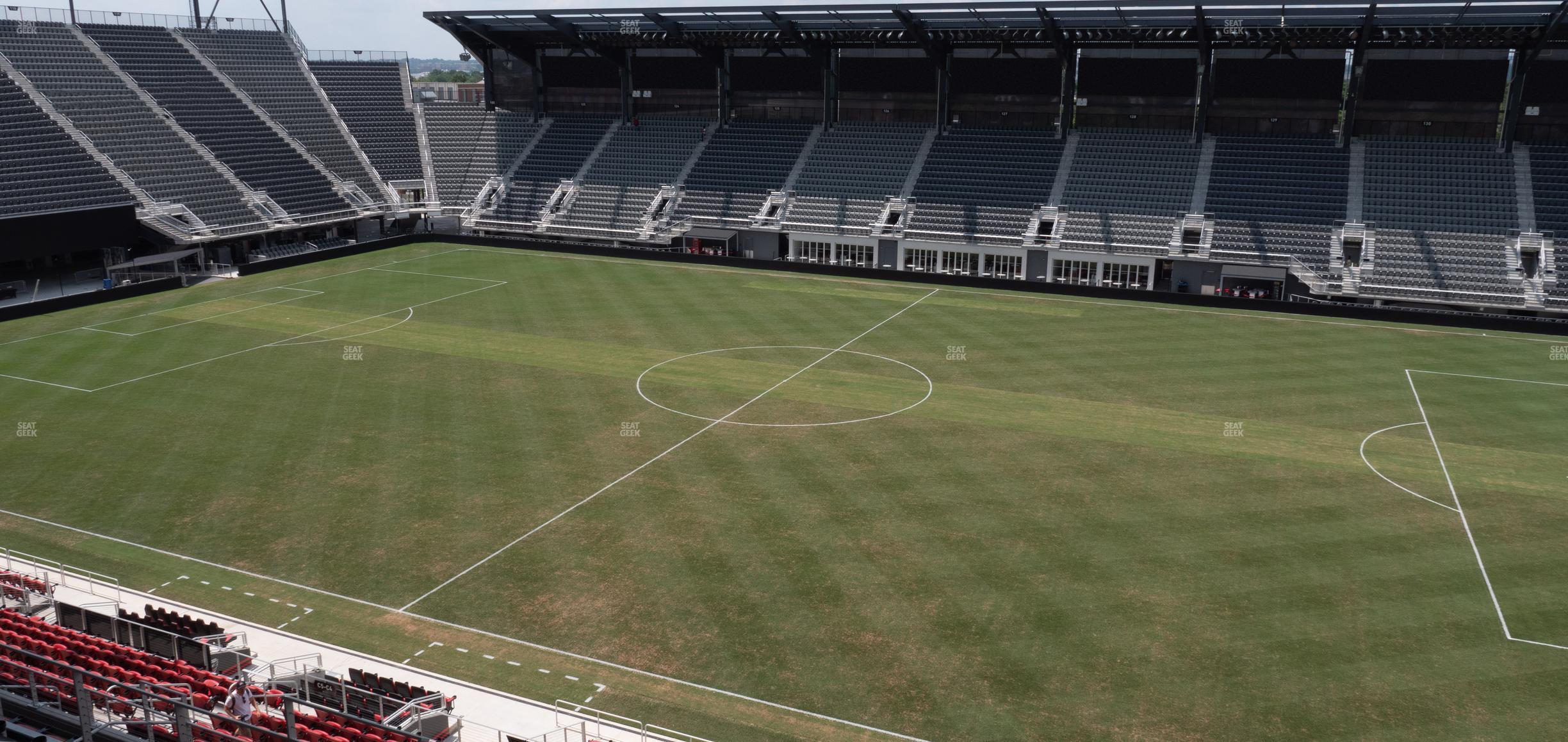 Seating view for Audi Field Section 104