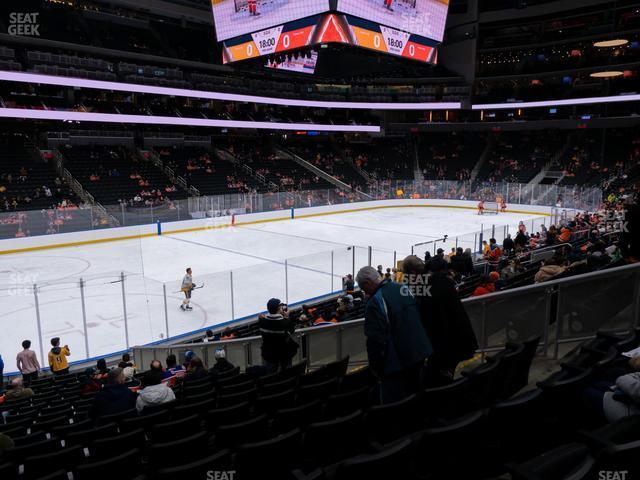 Seating view for Rogers Place Section 105