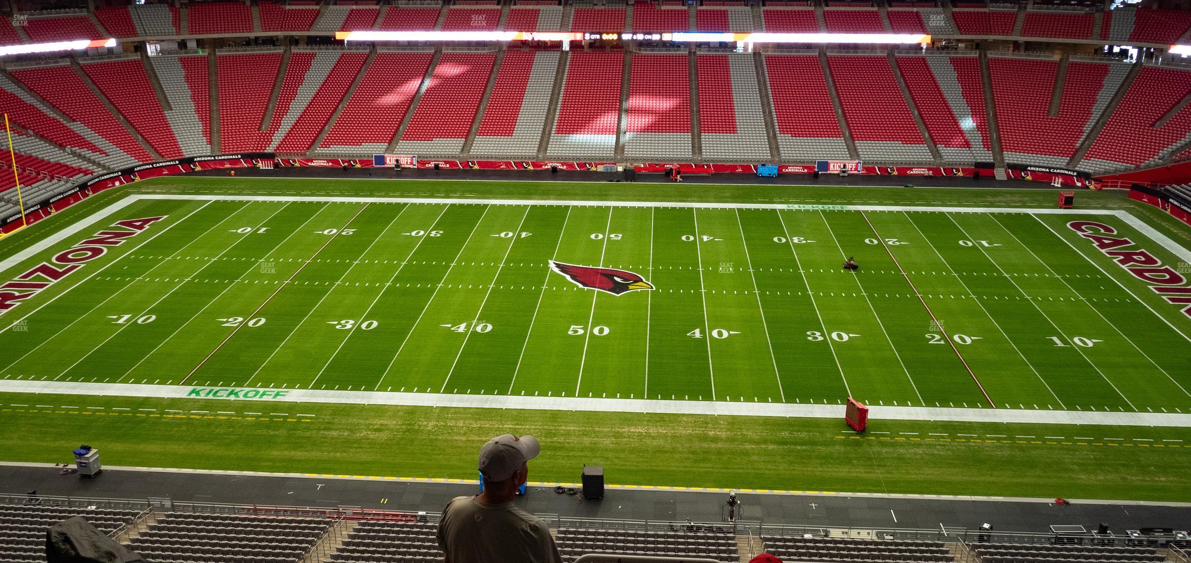 Seating view for State Farm Stadium Section Ring Of Honor Wc 412