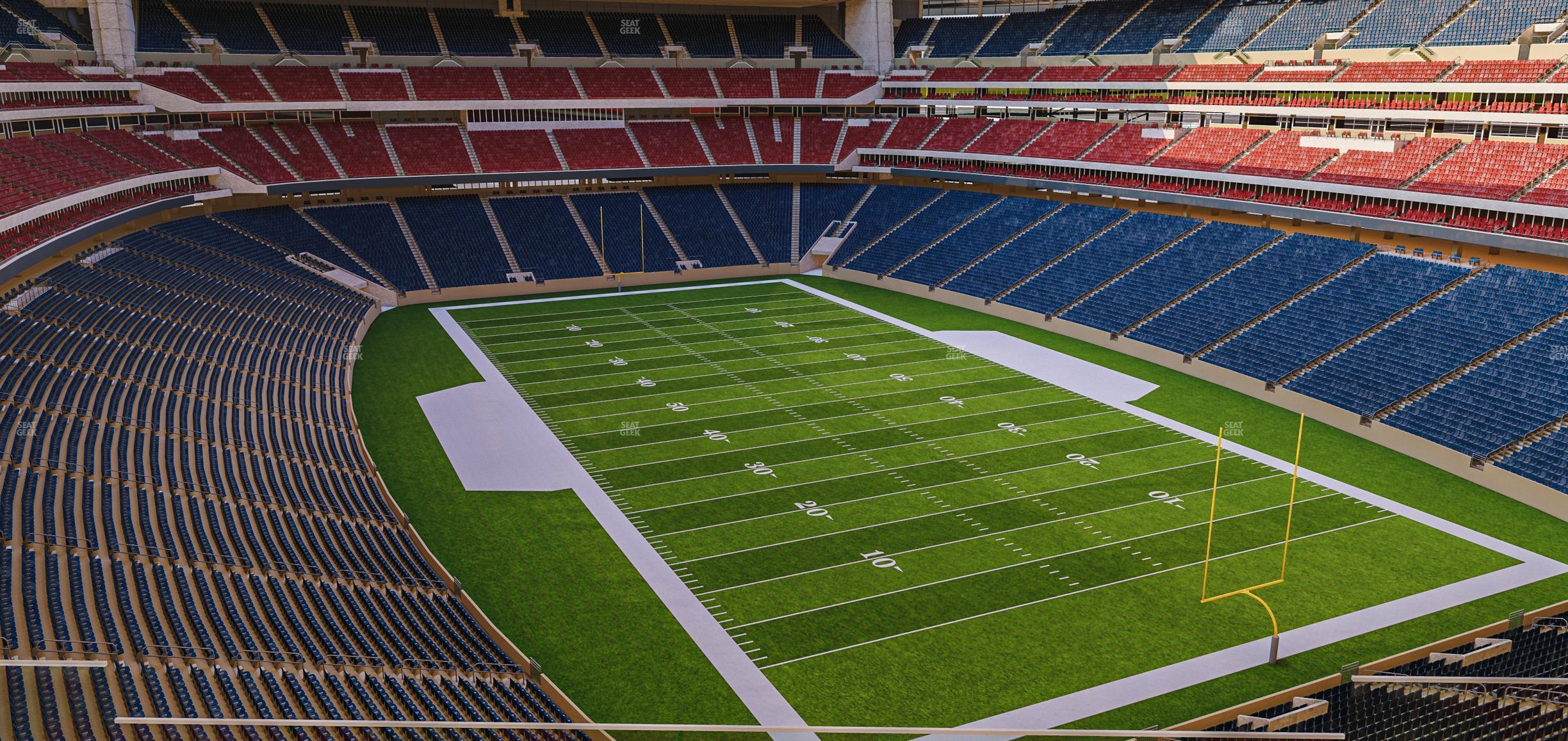 Seating view for NRG Stadium Section 525