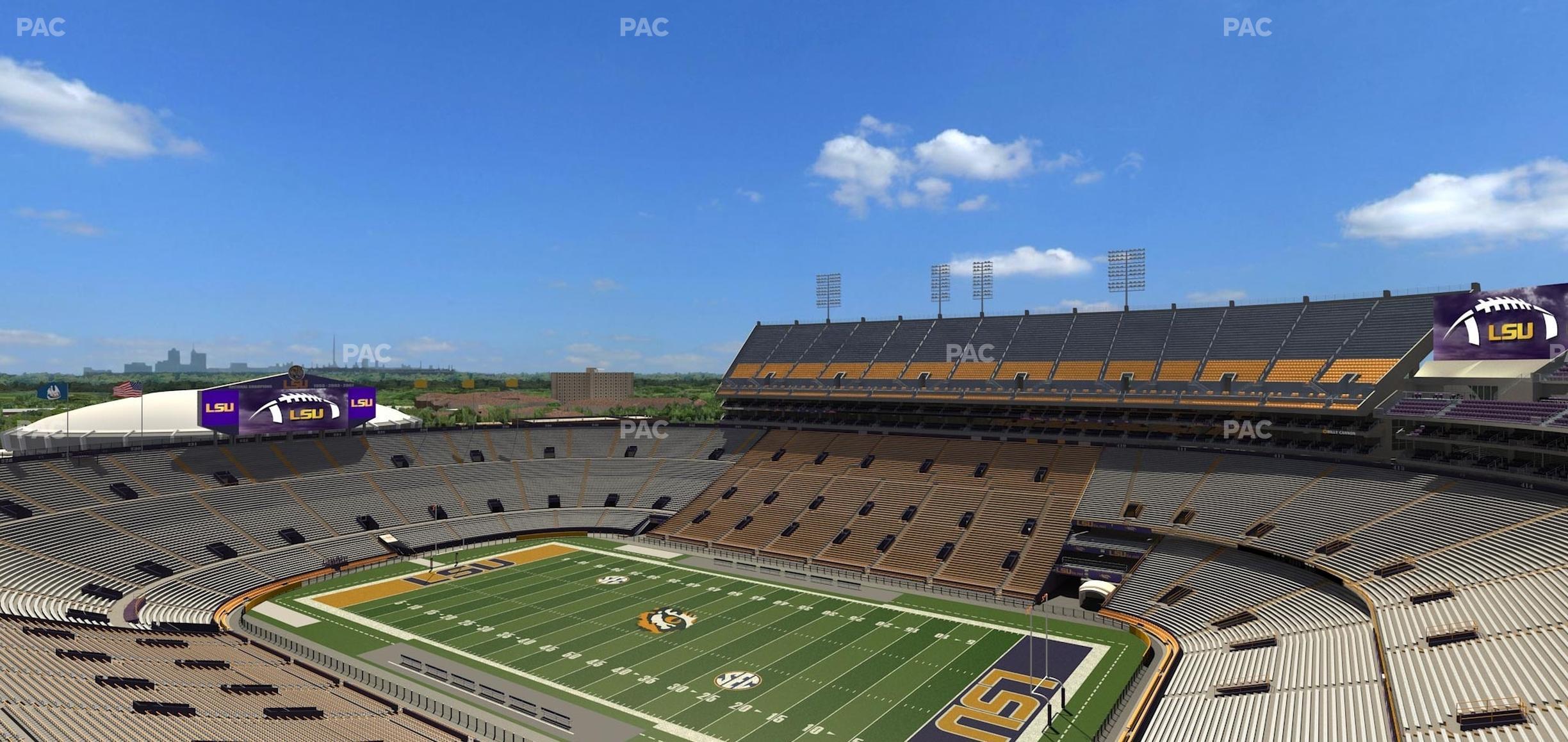 Seating view for Tiger Stadium Section 511