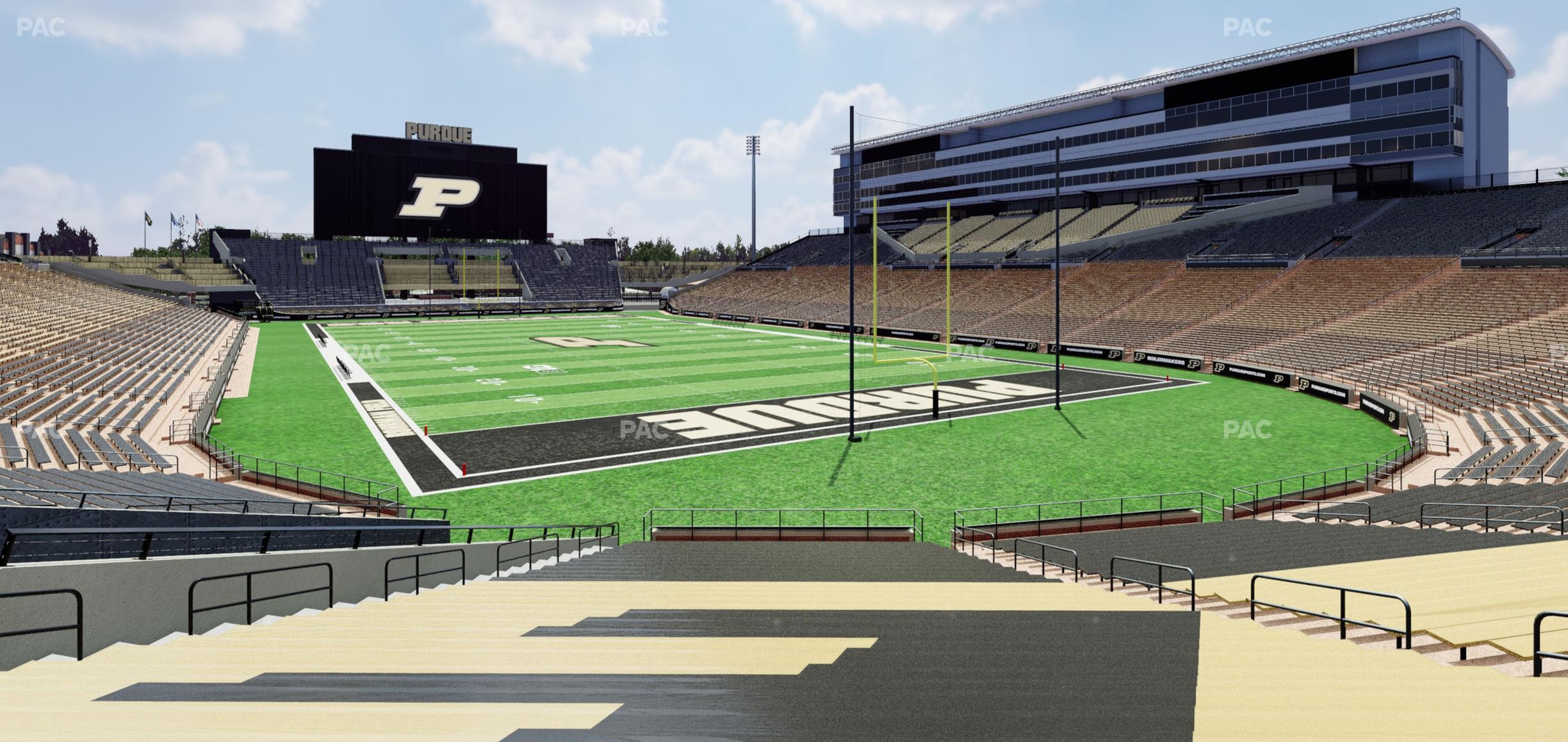 Seating view for Ross Ade Stadium Section 113