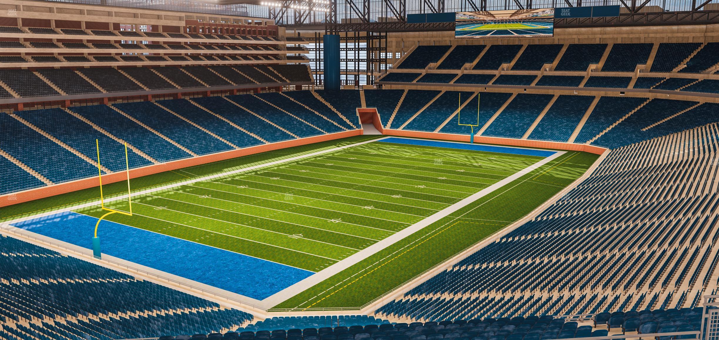 Seating view for Ford Field Section 323