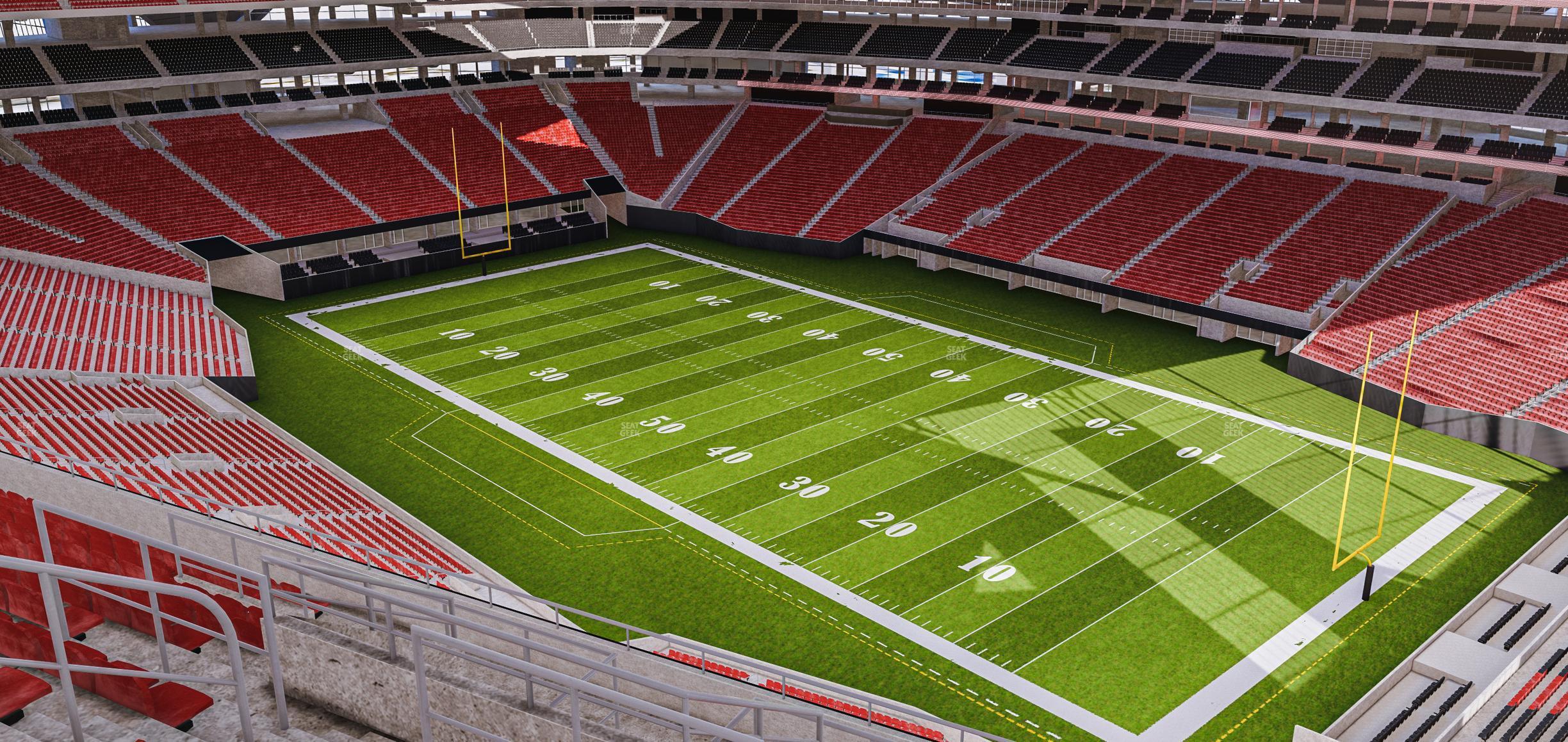 Seating view for Mercedes-Benz Stadium Section 305