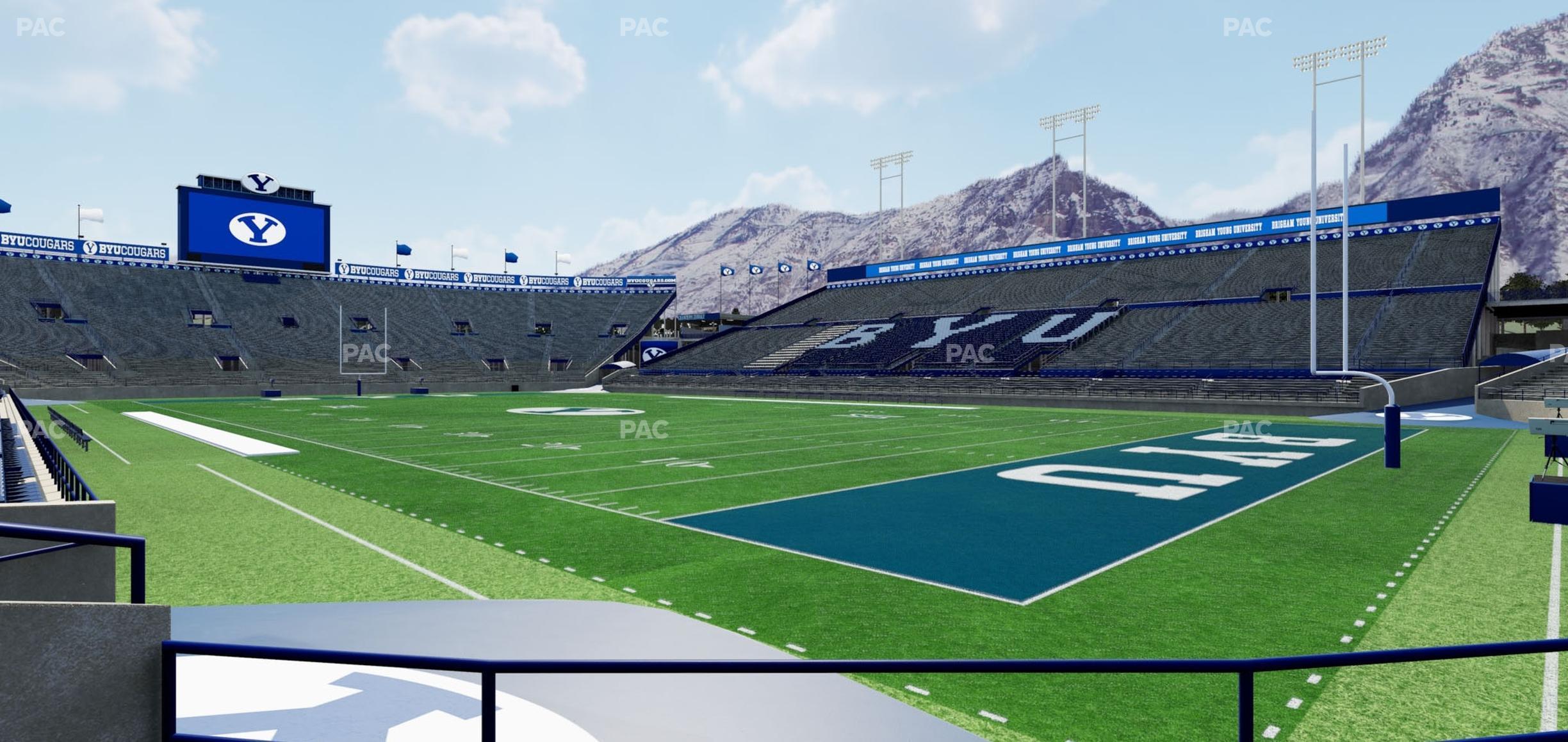 Seating view for LaVell Edwards Stadium Section 49