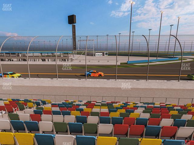 Seating view for Daytona International Speedway Section Front 169