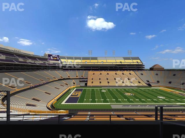 Seating view for Tiger Stadium Section Suite 121