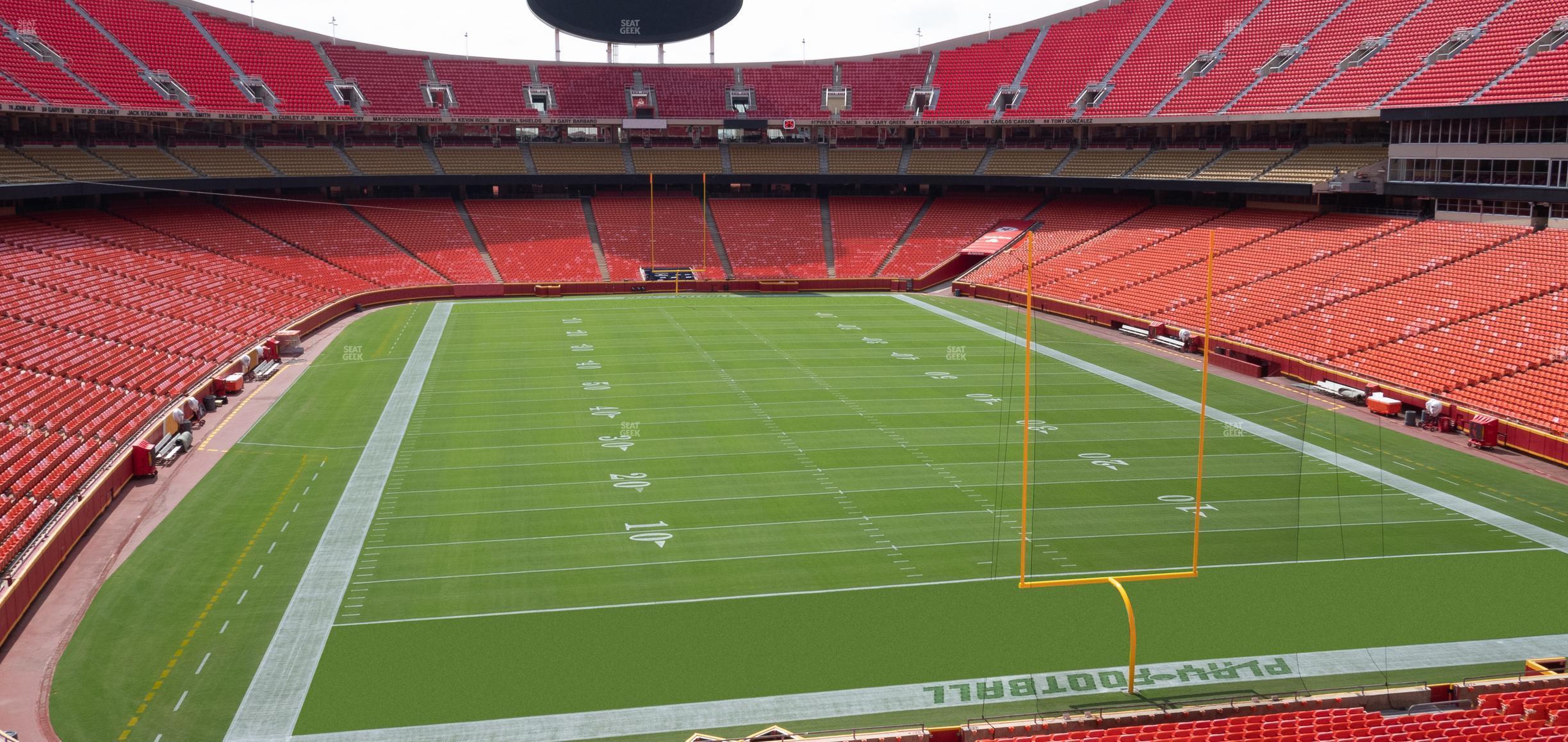 Seating view for GEHA Field at Arrowhead Stadium Section 237