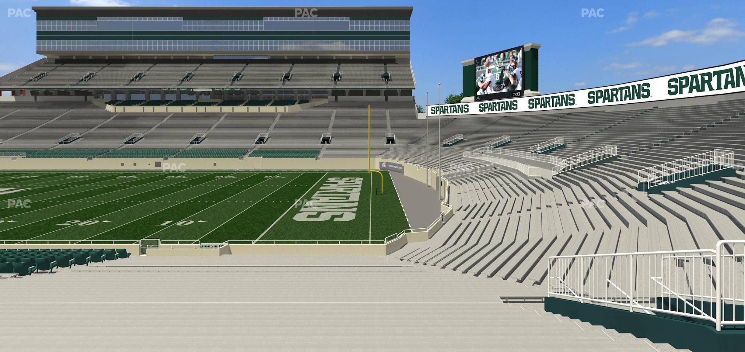 Seating view for Spartan Stadium (Michigan) Section 5