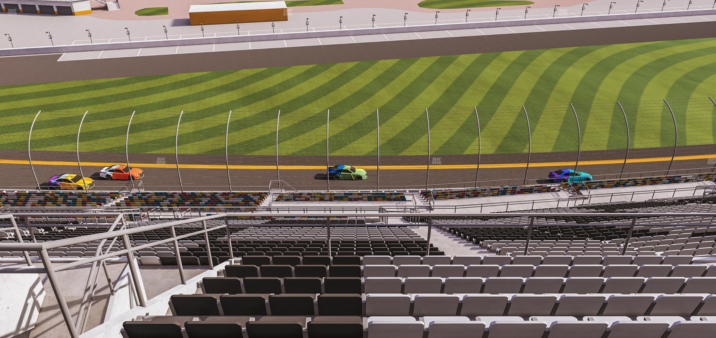 Seating view for Daytona International Speedway Section 444