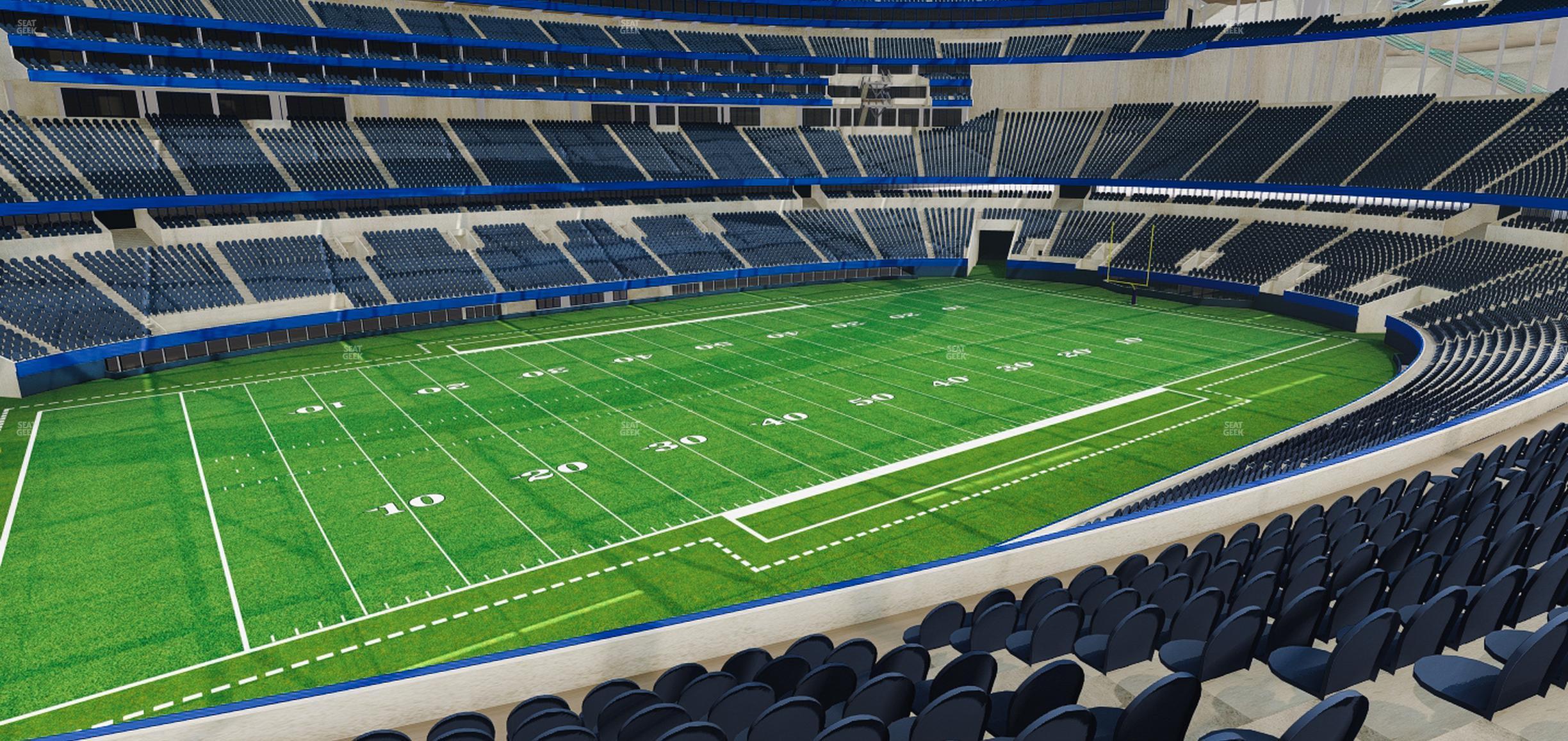 Seating view for SoFi Stadium Section Club 215