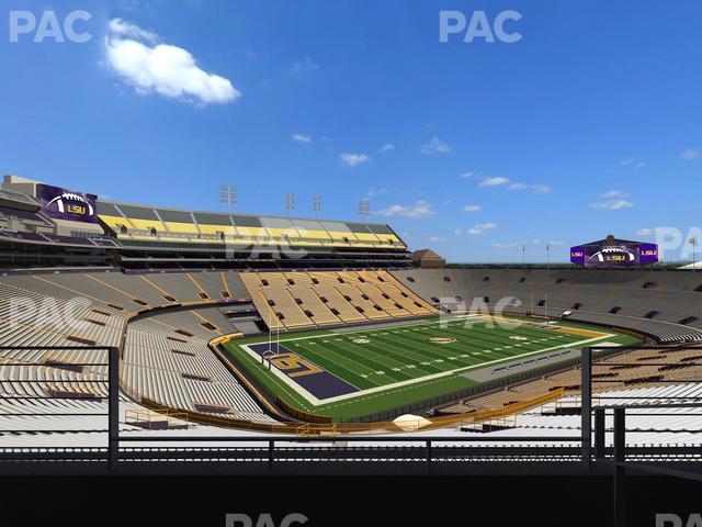 Seating view for Tiger Stadium Section Suite 134