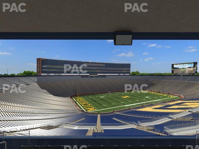 Seating view for Michigan Stadium Section 302