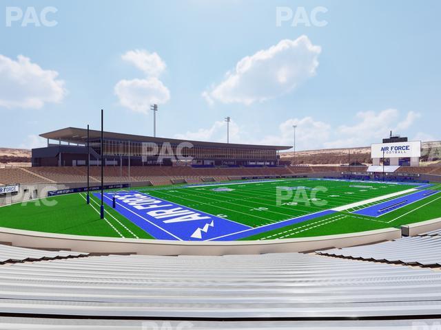 Seating view for Falcon Stadium Section L 12