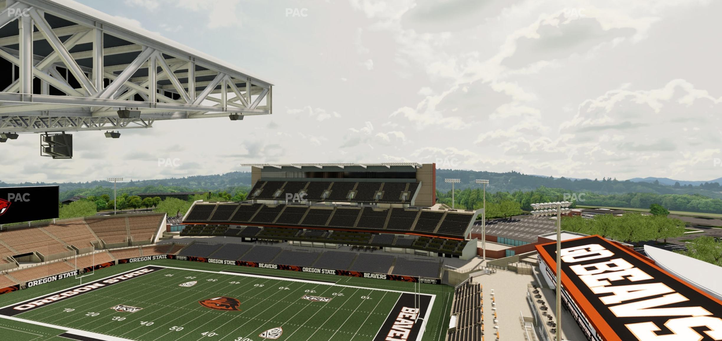 Seating view for Reser Stadium Section 213