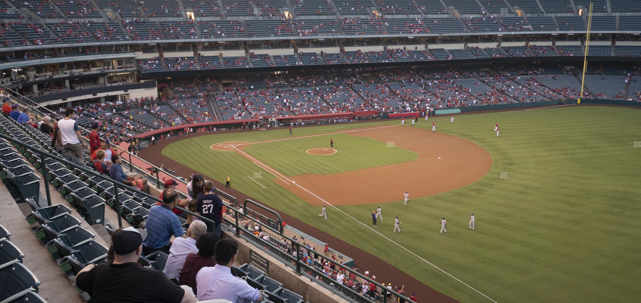 Seating view for Angel Stadium of Anaheim Section 430