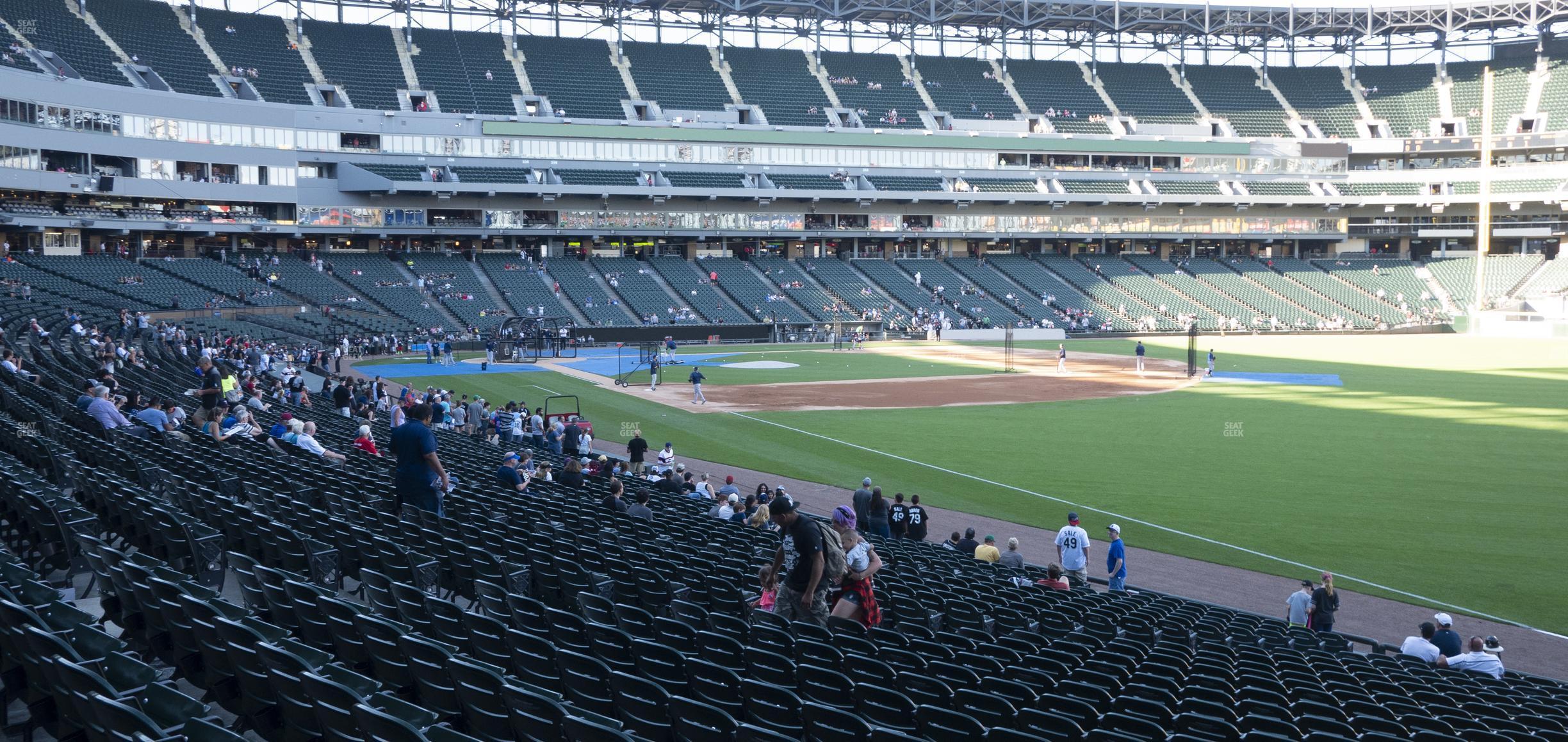 Seating view for Guaranteed Rate Field Section 112