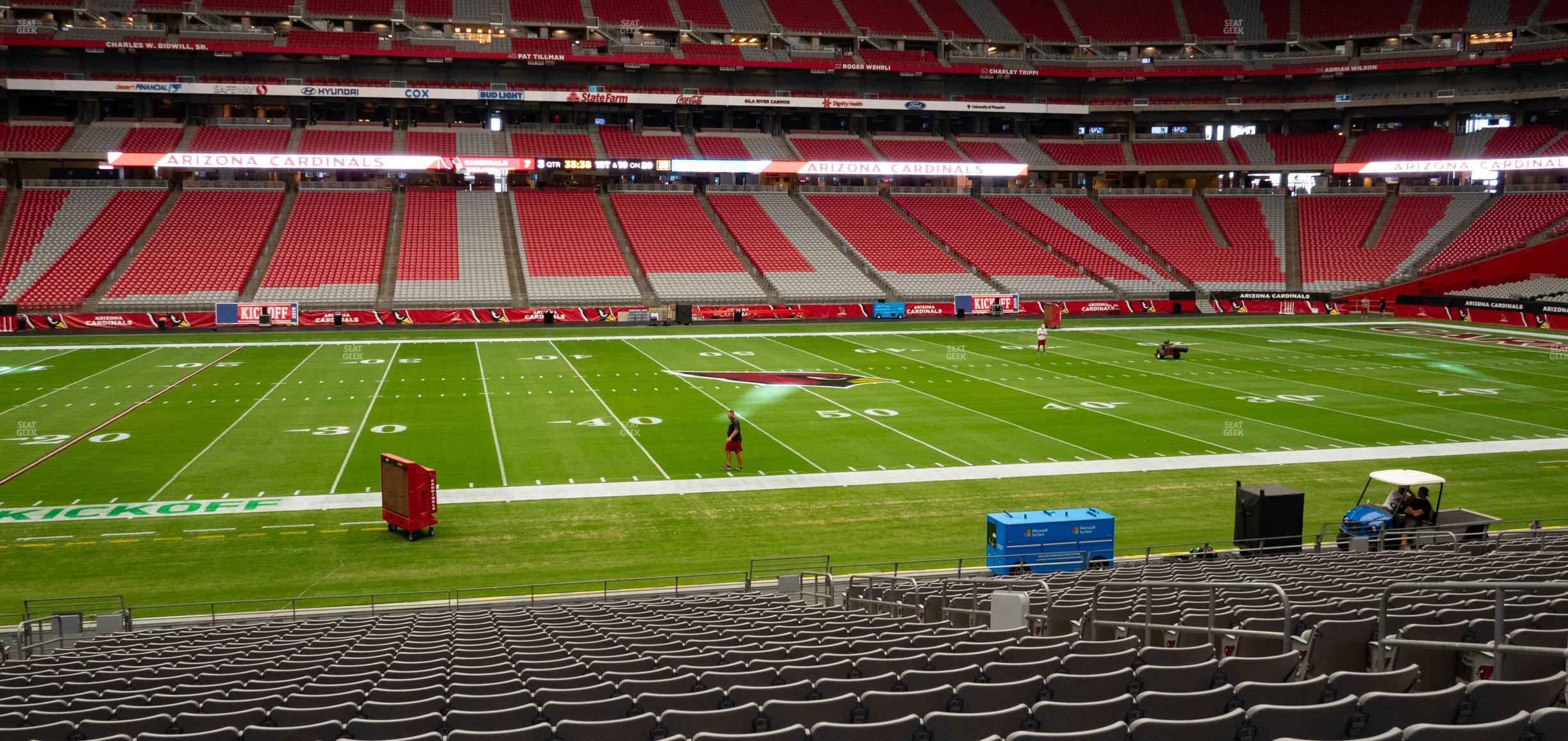 Seating view for State Farm Stadium Section 110