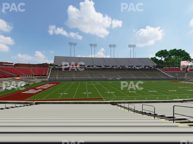 Seating view for Carter-Finley Stadium Section 22