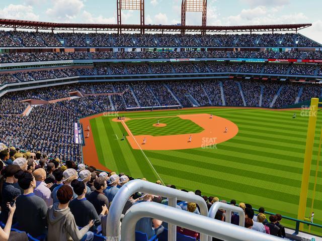 Seating view for Citizens Bank Park Section 306 V