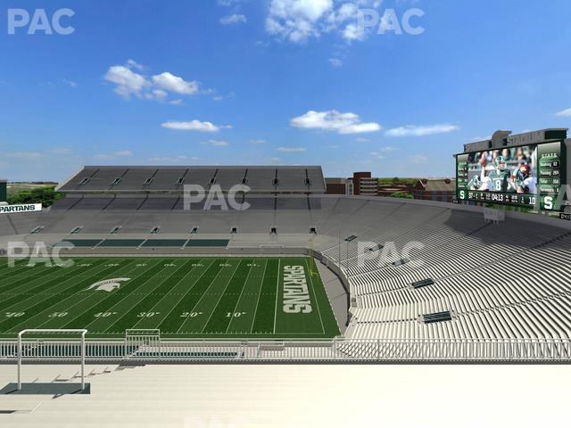 Seating view for Spartan Stadium (Michigan) Section 121