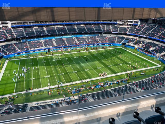 Seating view for SoFi Stadium Section 411