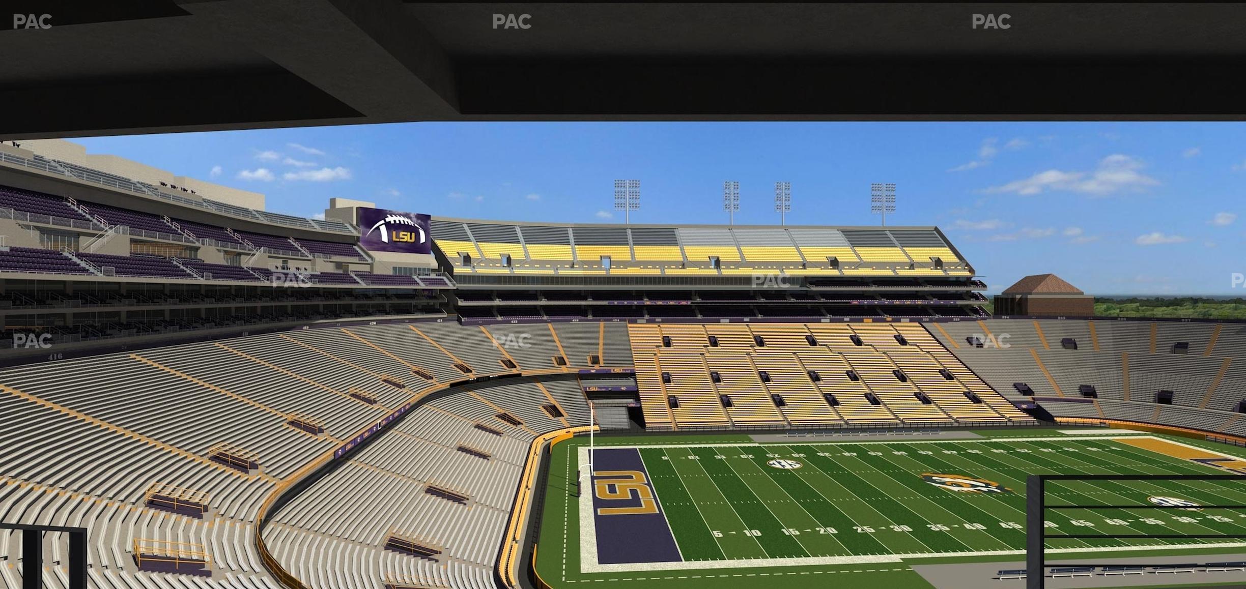 Seating view for Tiger Stadium Section Suite 226