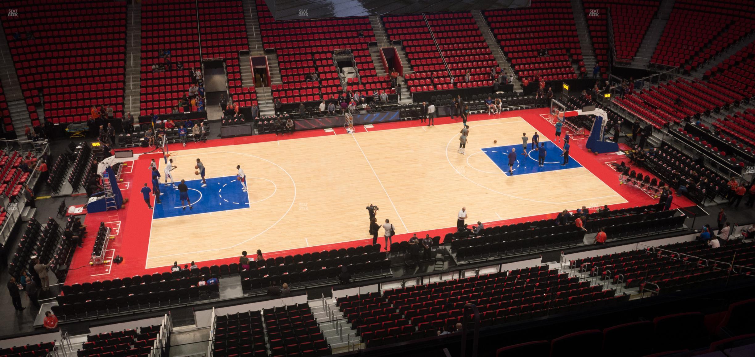 Seating view for Little Caesars Arena Section Mezzanine 12