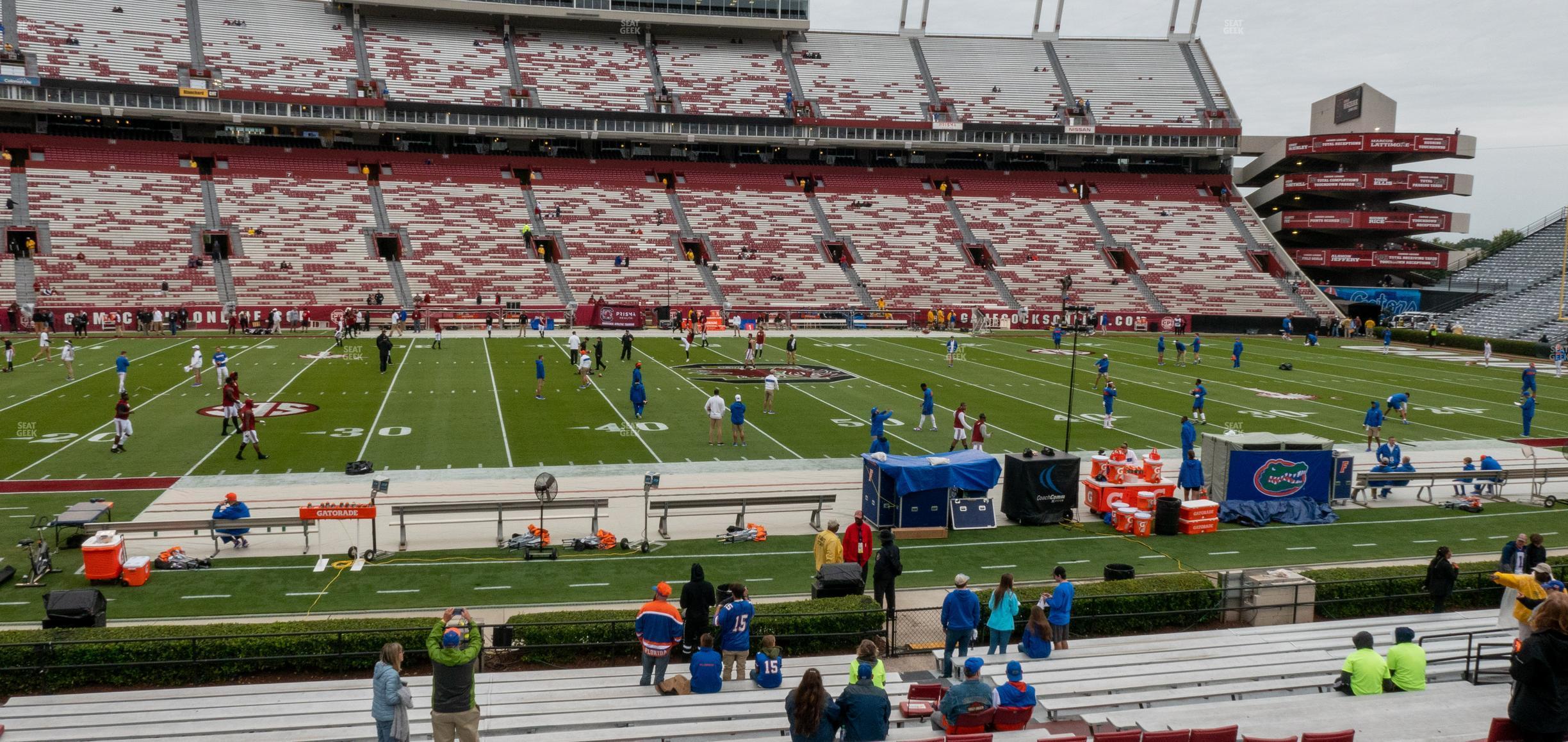 Seating view for Williams Brice Stadium Section 20