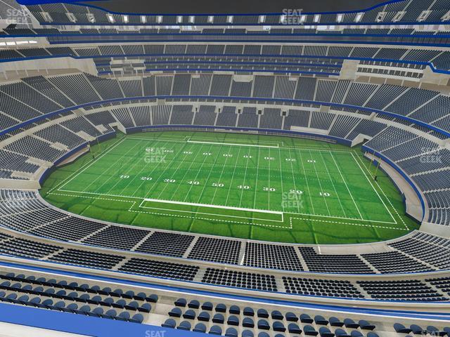 Seating view for SoFi Stadium Section 445