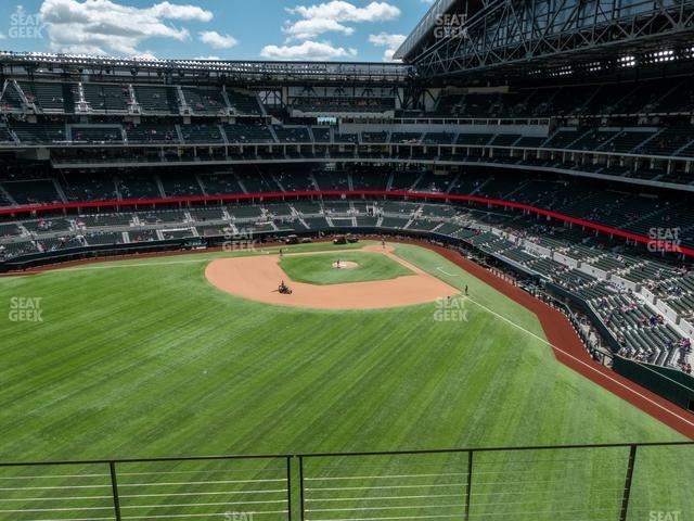 Seating view for Globe Life Field Section 242