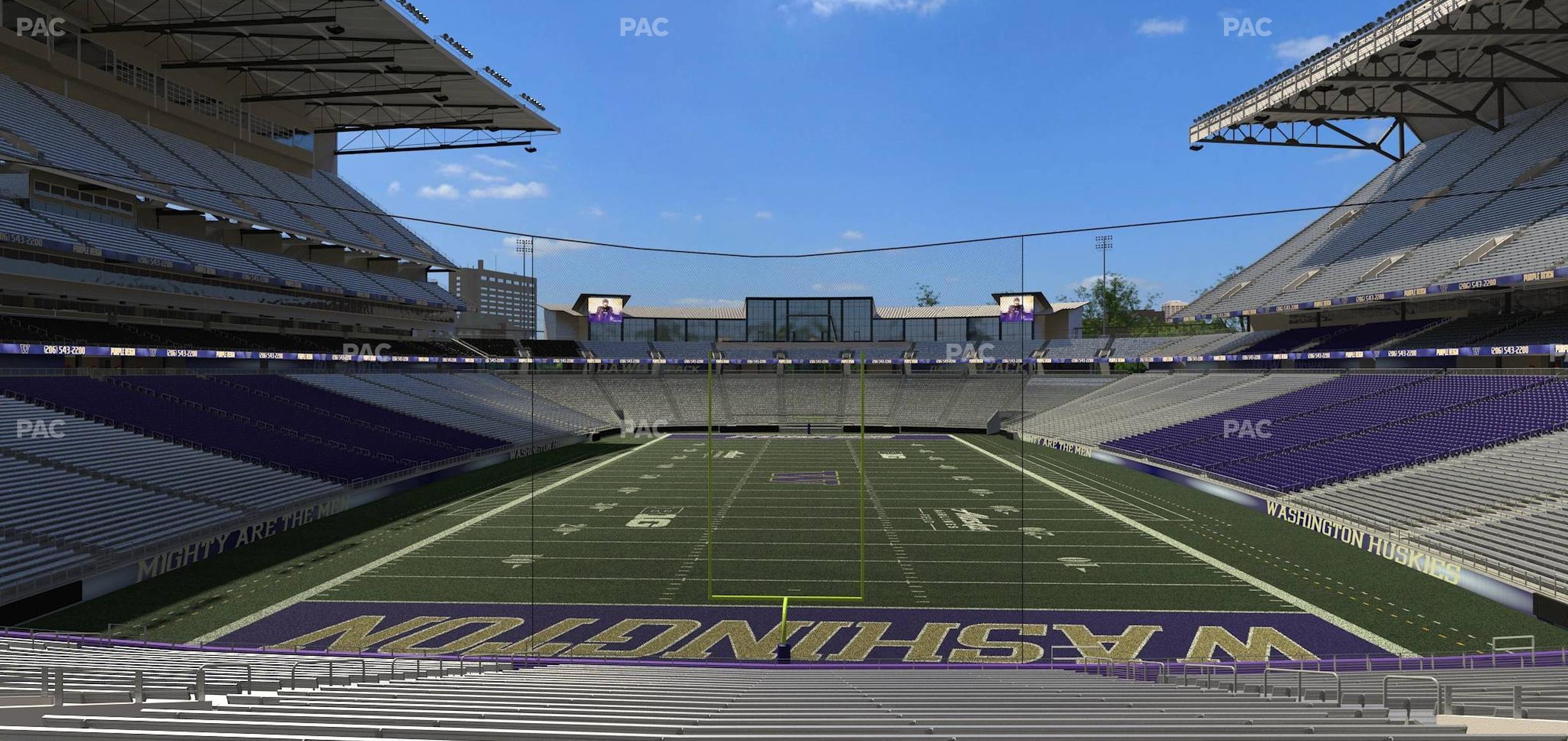 Seating view for Husky Stadium Section 137