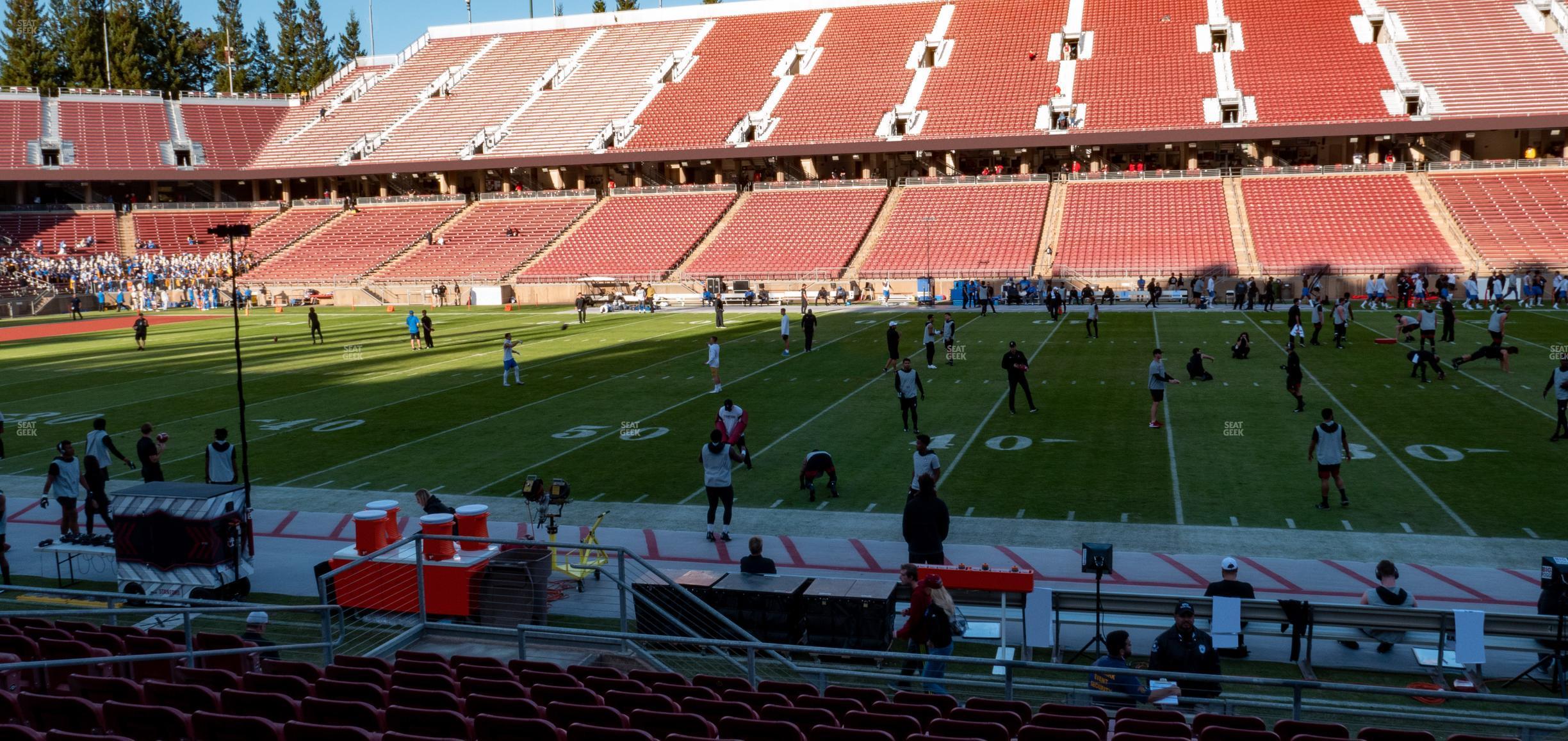 Seating view for Stanford Stadium Section 112