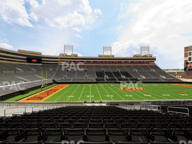 Seating view for Boone Pickens Stadium Section 109