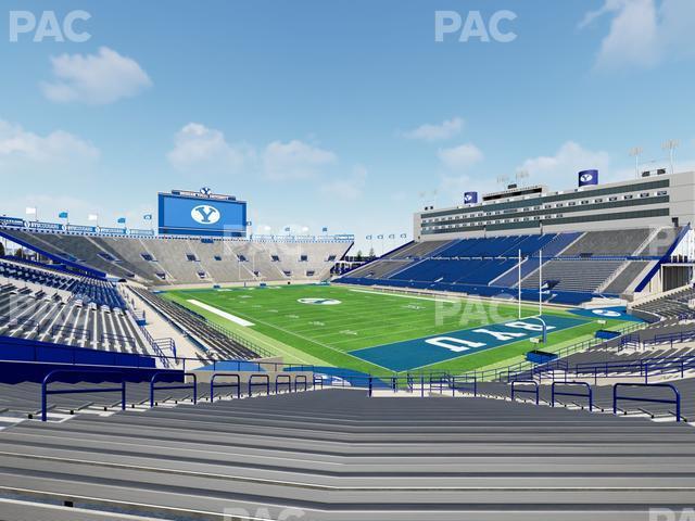 Seating view for LaVell Edwards Stadium Section 28