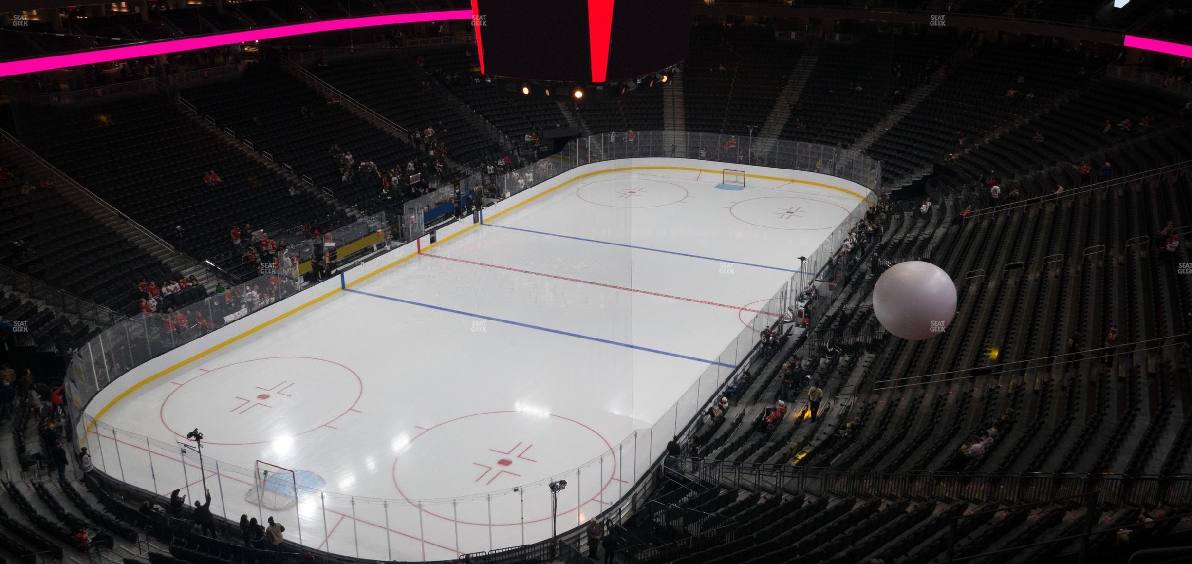 Seating view for T-Mobile Arena Section 217