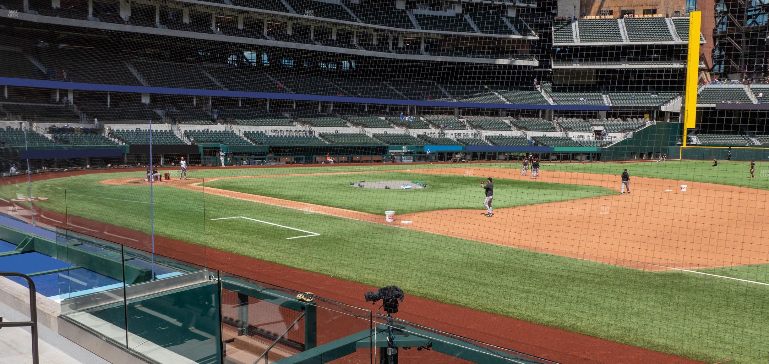 Seating view for Globe Life Field Section 21