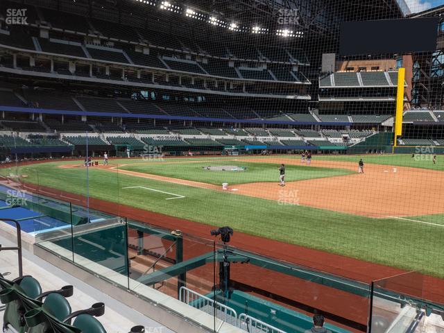 Seating view for Globe Life Field Section 21