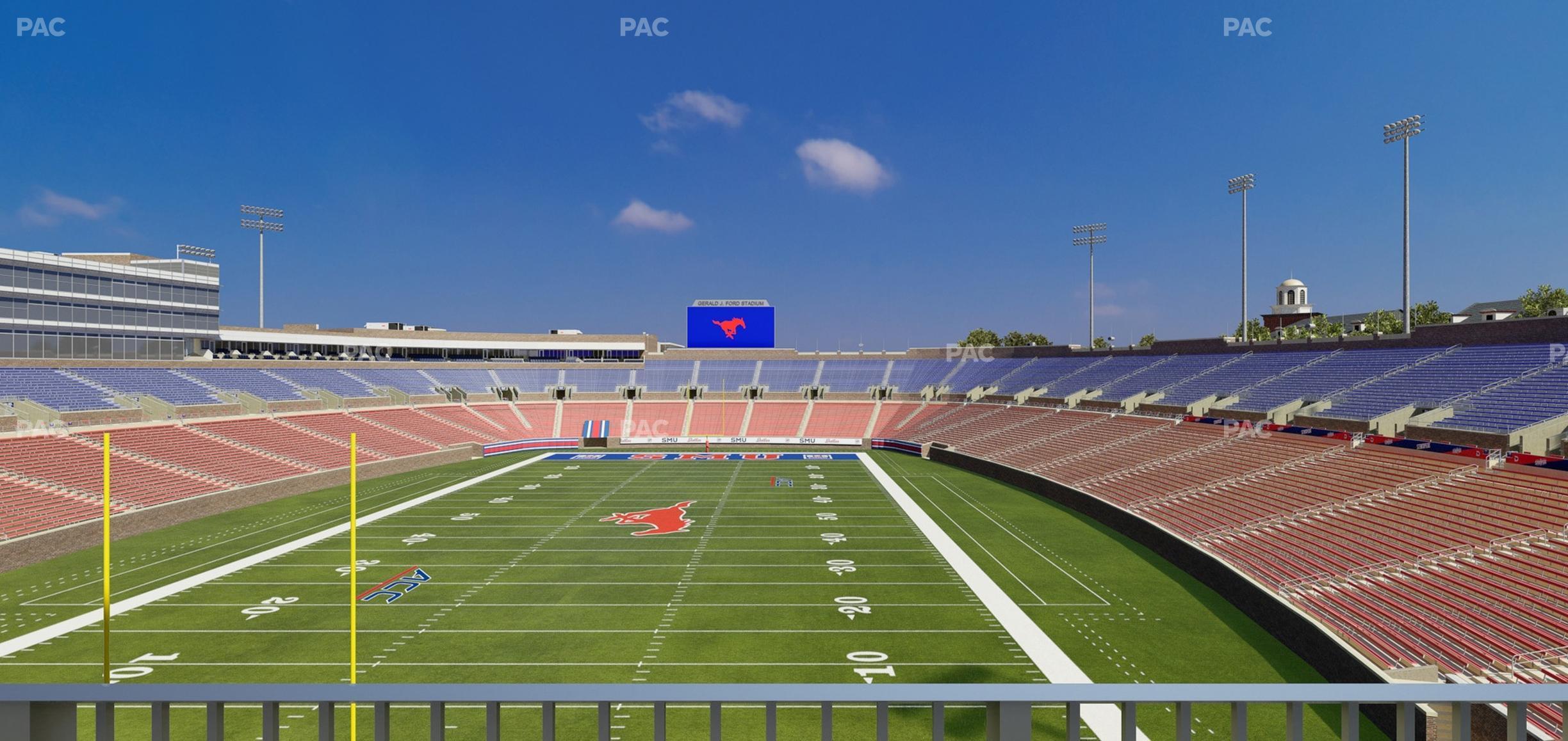 Seating view for Gerald Ford Stadium Section 333