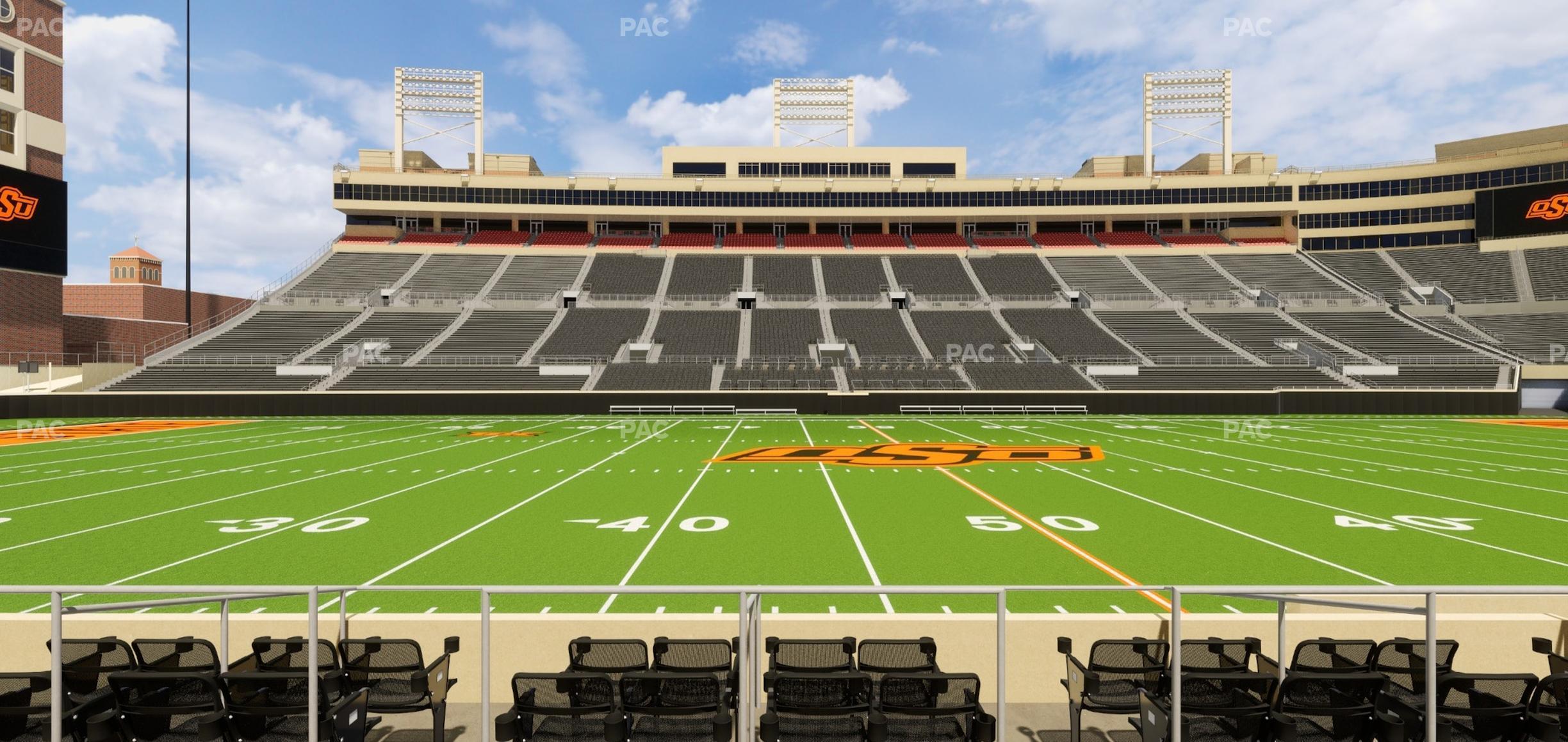 Seating view for Boone Pickens Stadium Section 38